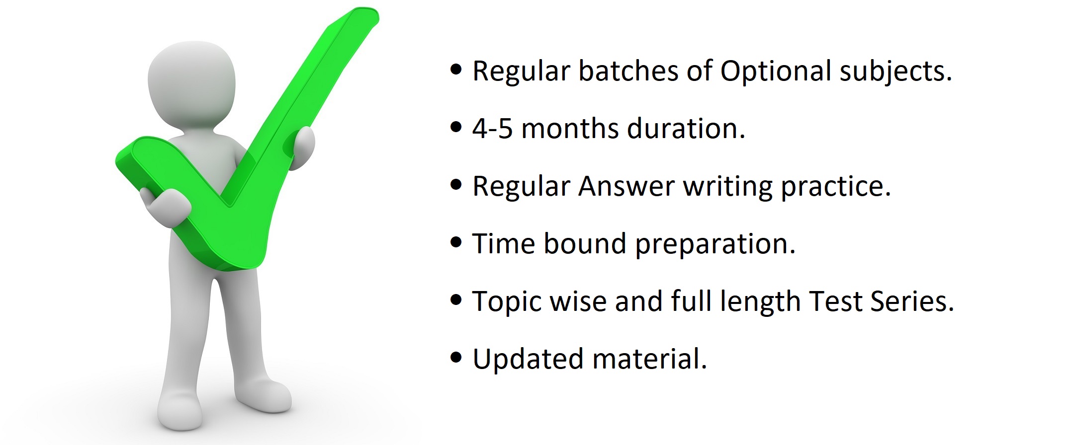 7. Optional Subject Guidance